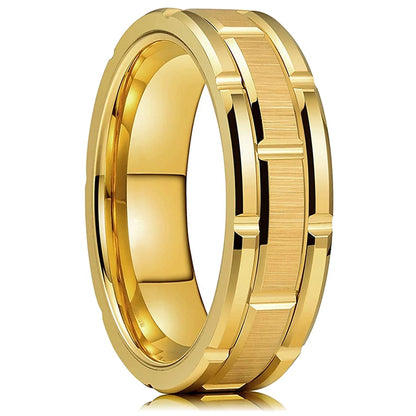 Gold Stainless Steel Ring