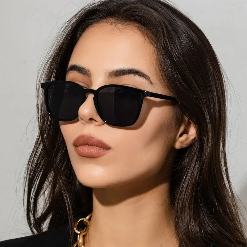 Vintage Square Sunglasses for Women