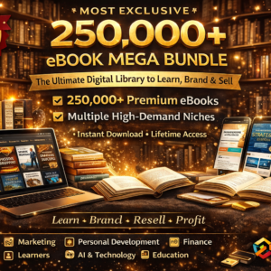 Most Exclusive 250,000+ eBook Mega Bundle