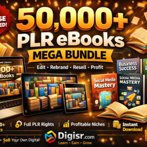 50000+ eBook MEGA Bundle With plr