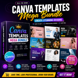 canva templates bundle
